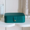 Maison Scarlett - Grande boîte à bijoux de voyage Brigitte vert